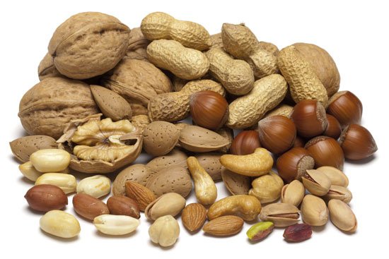 Noci Noccioline Arachidi Mandorle Pistacchi