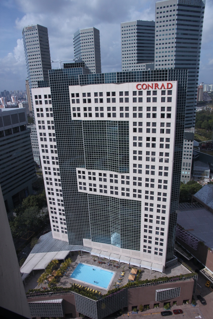 Singapore vista dall'alto
