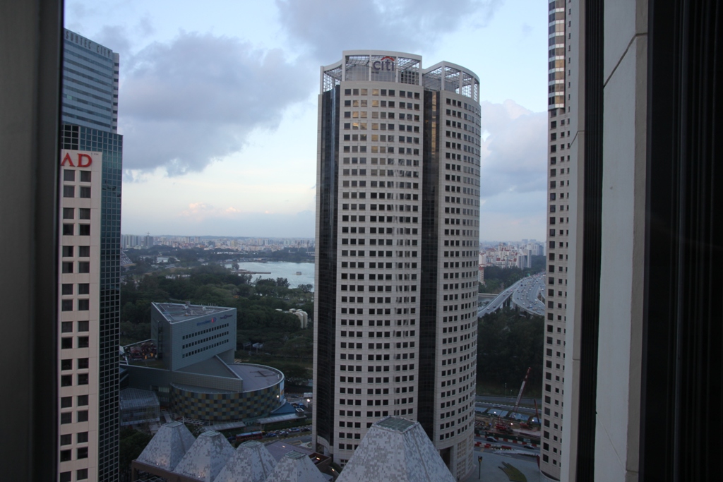 Singapore vista dall'alto