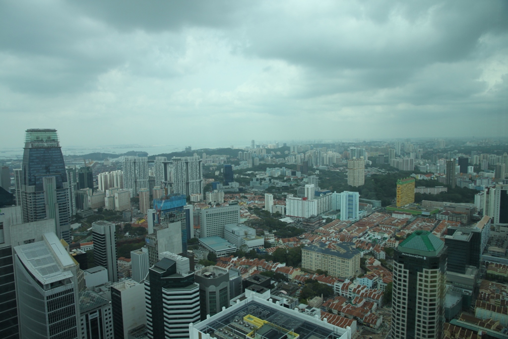 Singapore vista dall'alto